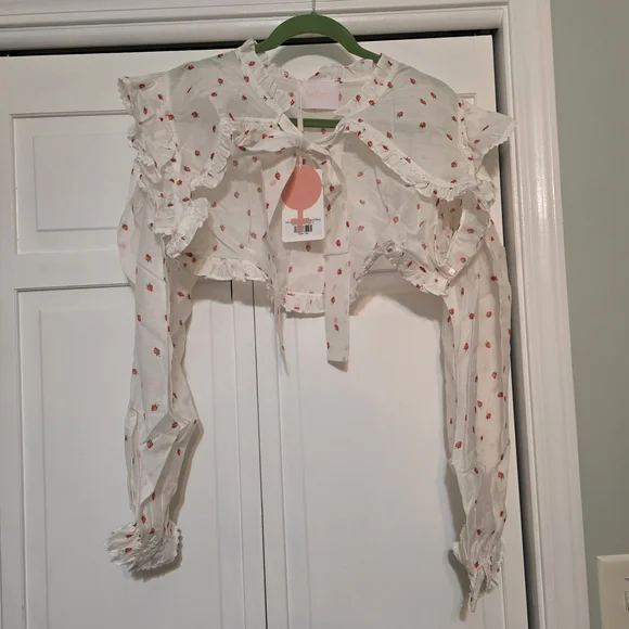 Selkie La Fraise Strawberry Shortcake Cake Shop Mini Dress - 1X - NWT - Picture 8 of 12